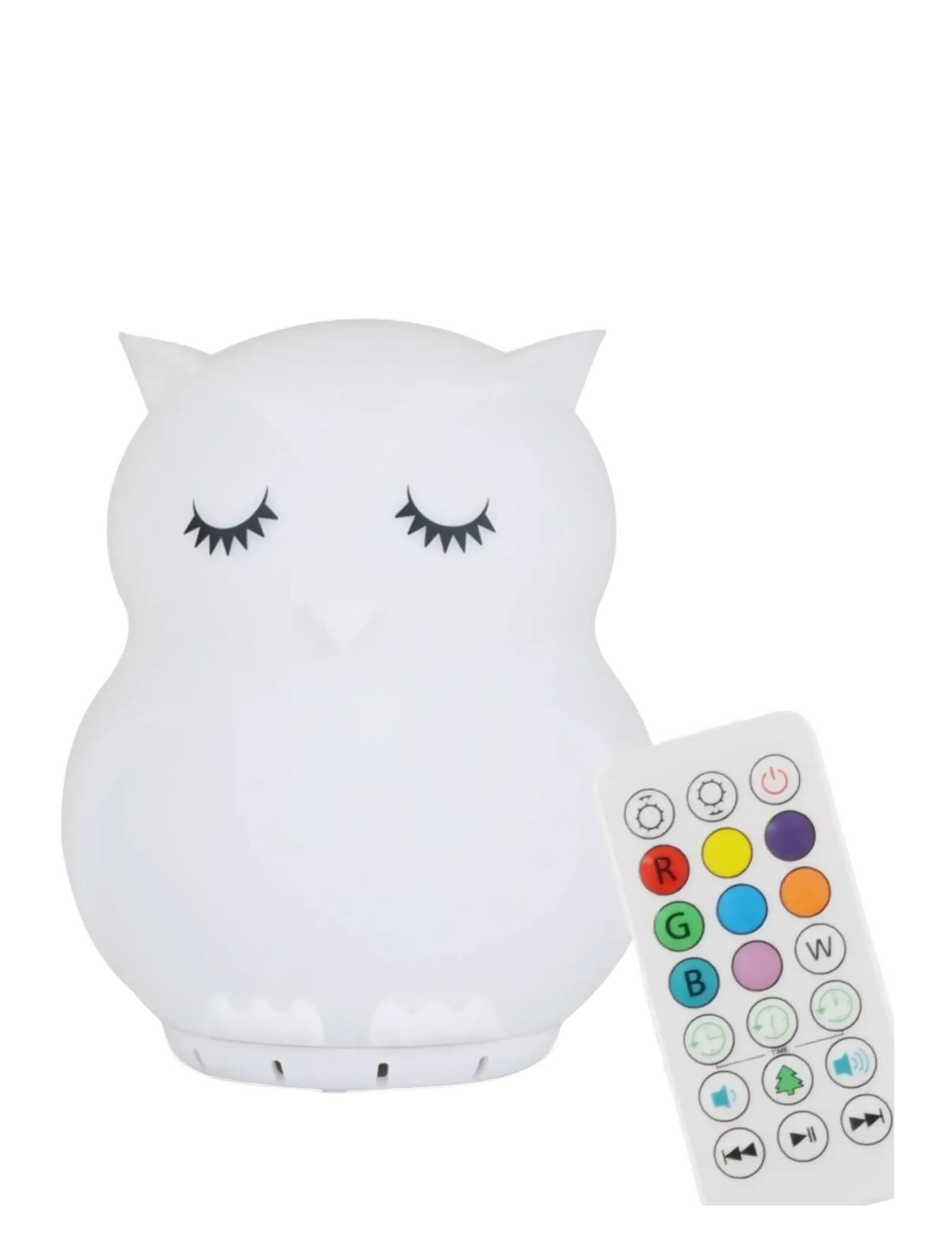 NiteLite Bluetooth Owl, Natlampe, Hvid, Str: ONE SIZE