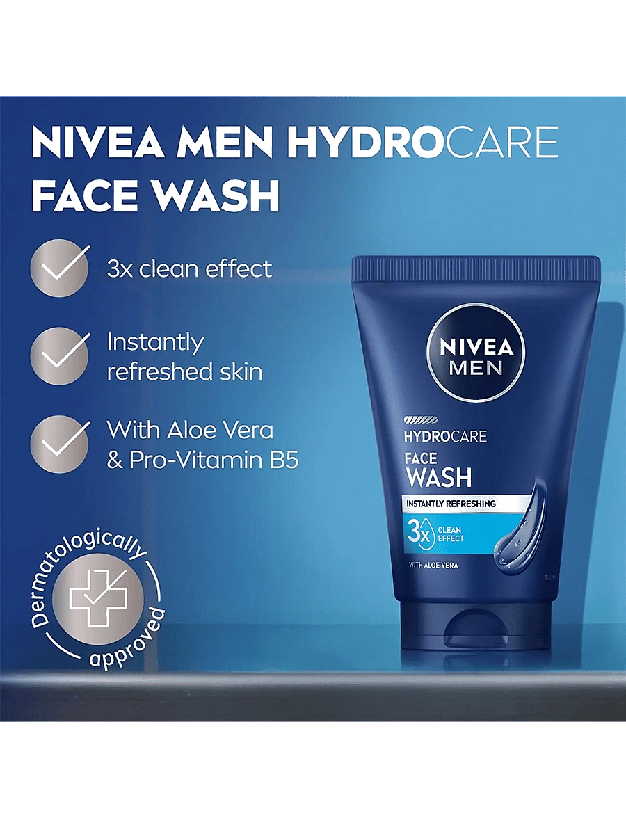 Nivea Men - Hydrocare Face Wash - clear - 1