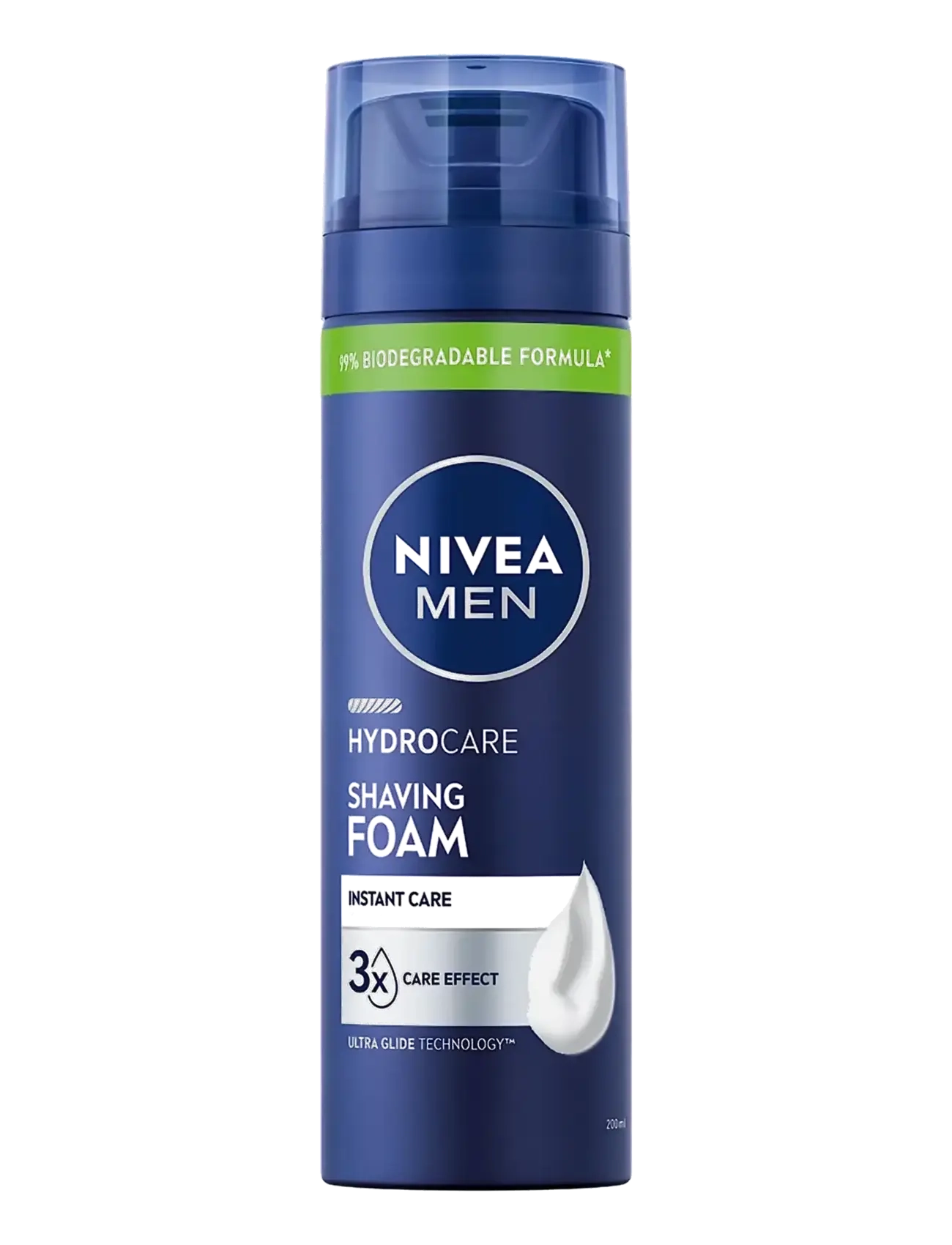 Nivea Men Hydrocare Shaving Foam, 200 ml, Nude, Barberingsprodukter > Barbergel, Herre