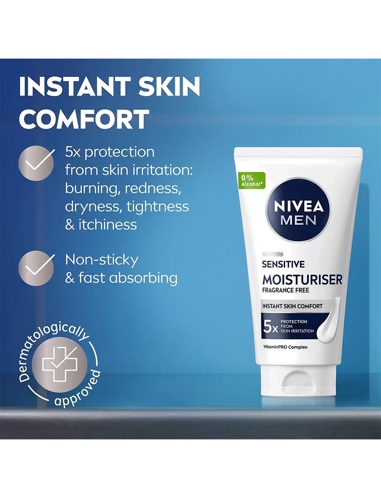 Nivea Men - Sensitive Moisturiser - clear - 1