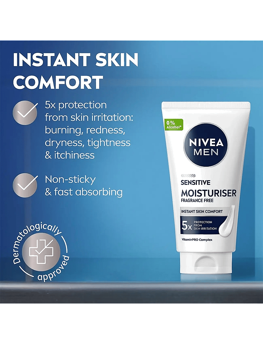 Nivea Men - Sensitive Moisturiser - clear - 1