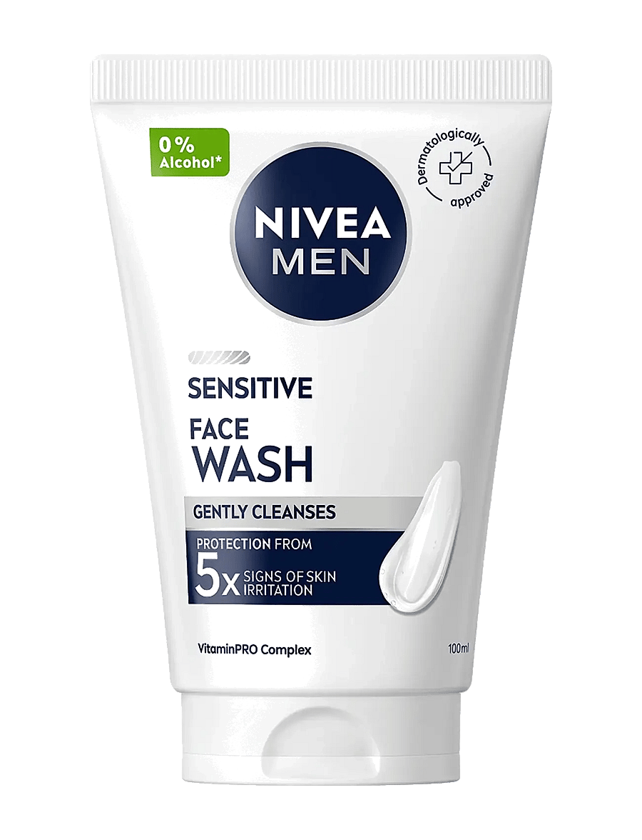 Nivea Men - Sensitive Face Wash - näopesu - clear - 0