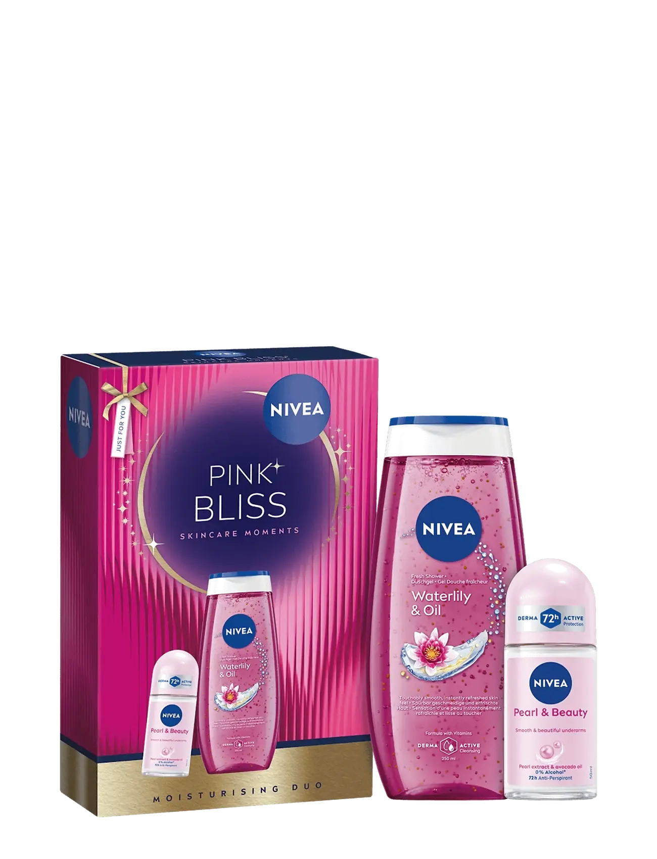 Nivea Giftpack Pink Bliss - Kinkekomplektid - CLEAR / undefined