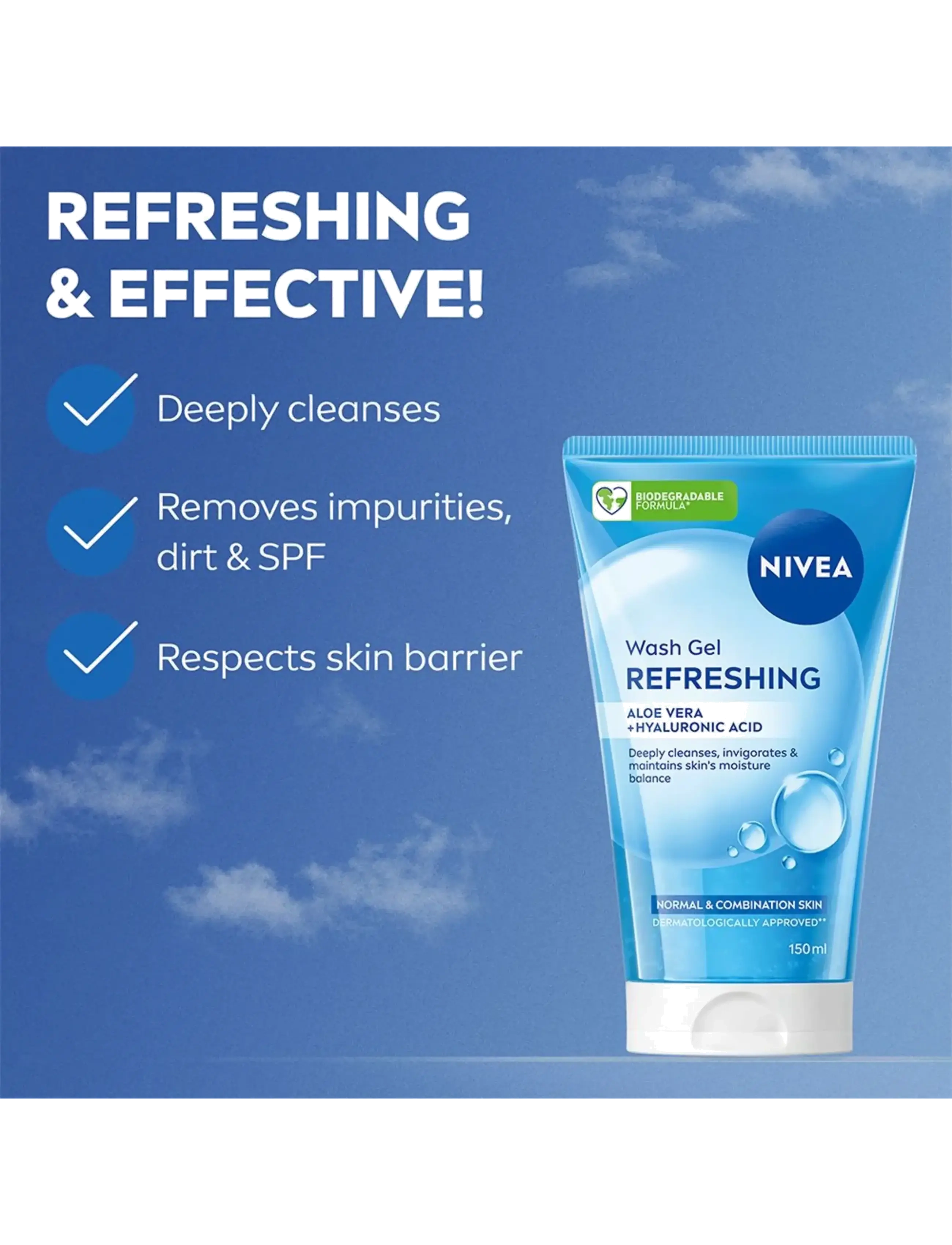 NIVEA Giftpack Tim To Refresh ansiktskräm & serum dam – bild 3