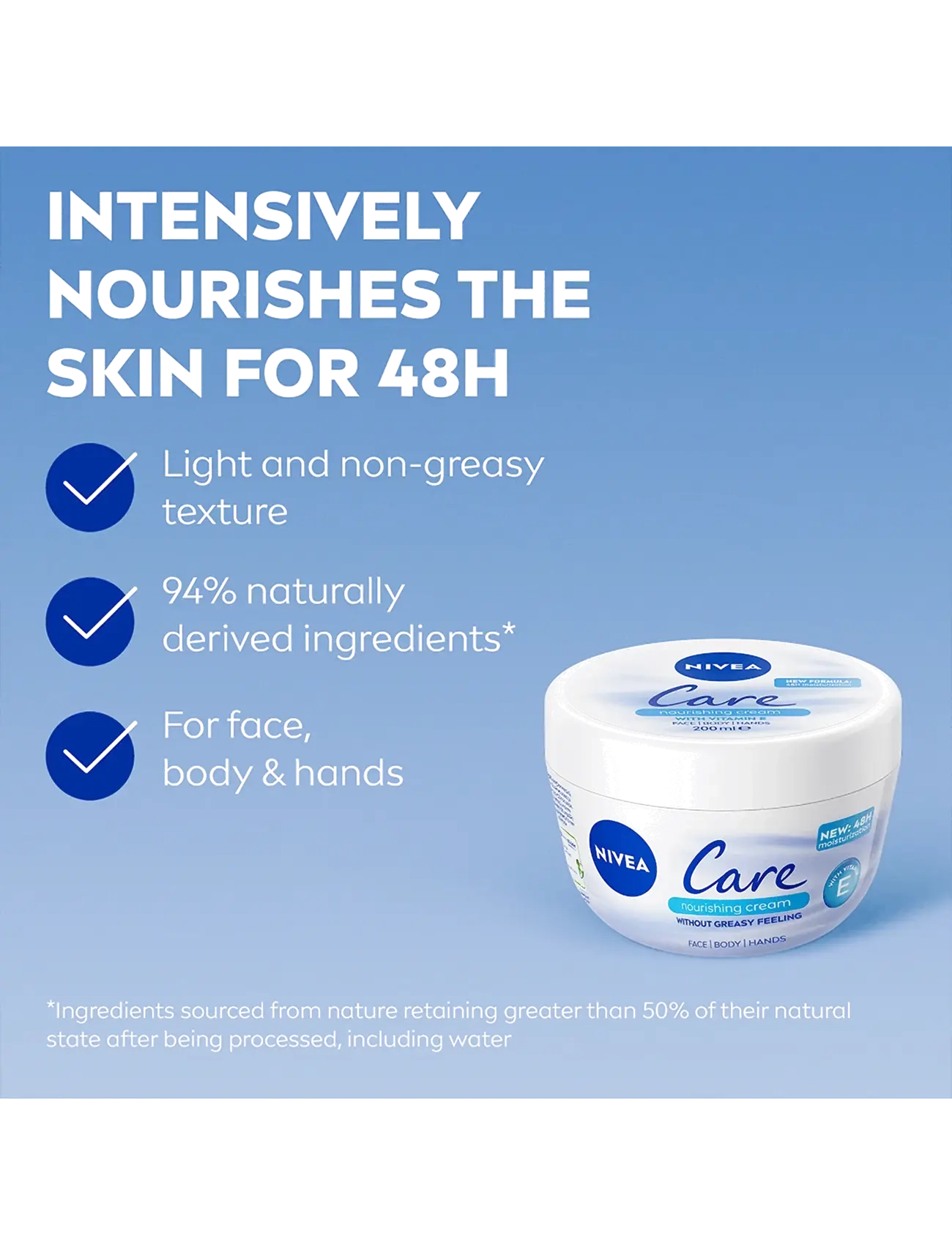 Nivea - NIVEA Care Nourishing Cream - clear - 1
