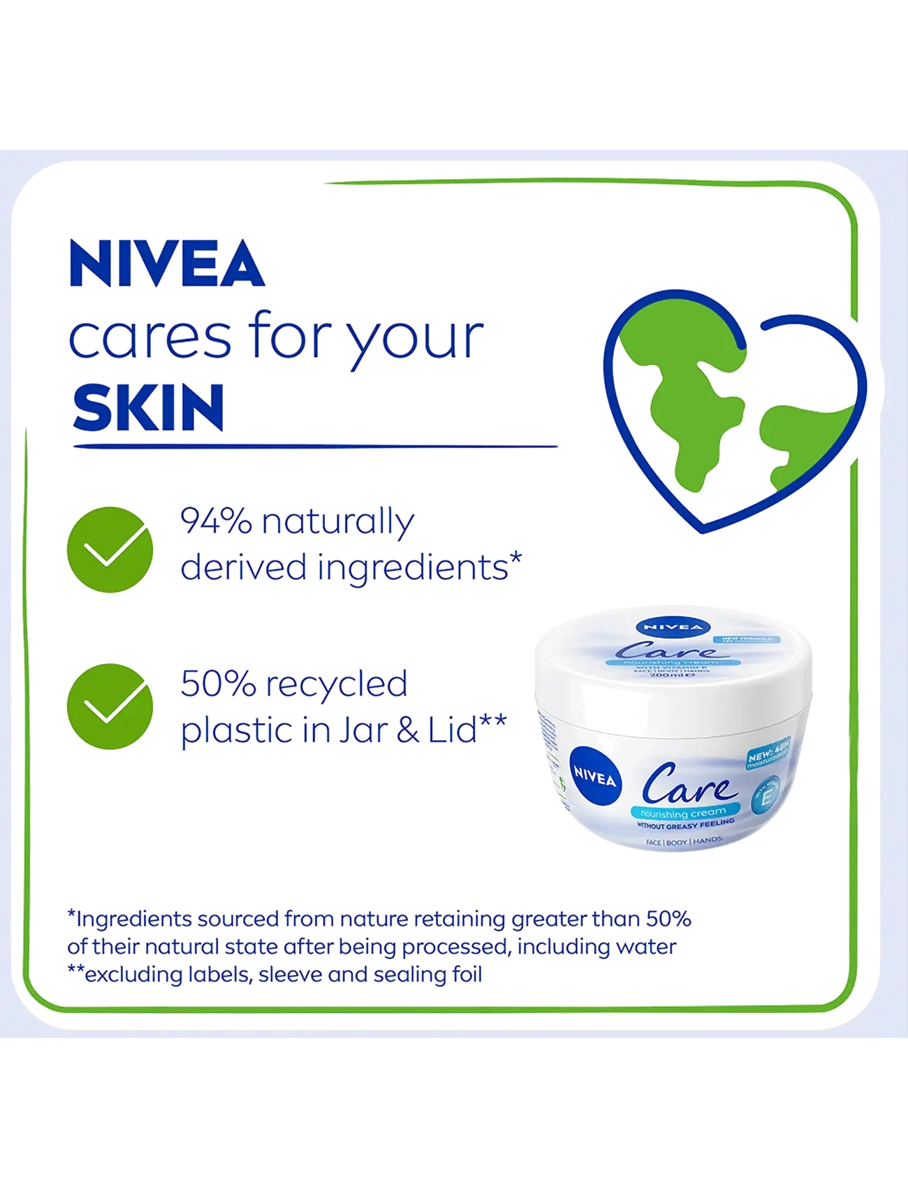 Nivea - NIVEA Care Nourishing Cream - clear - 5