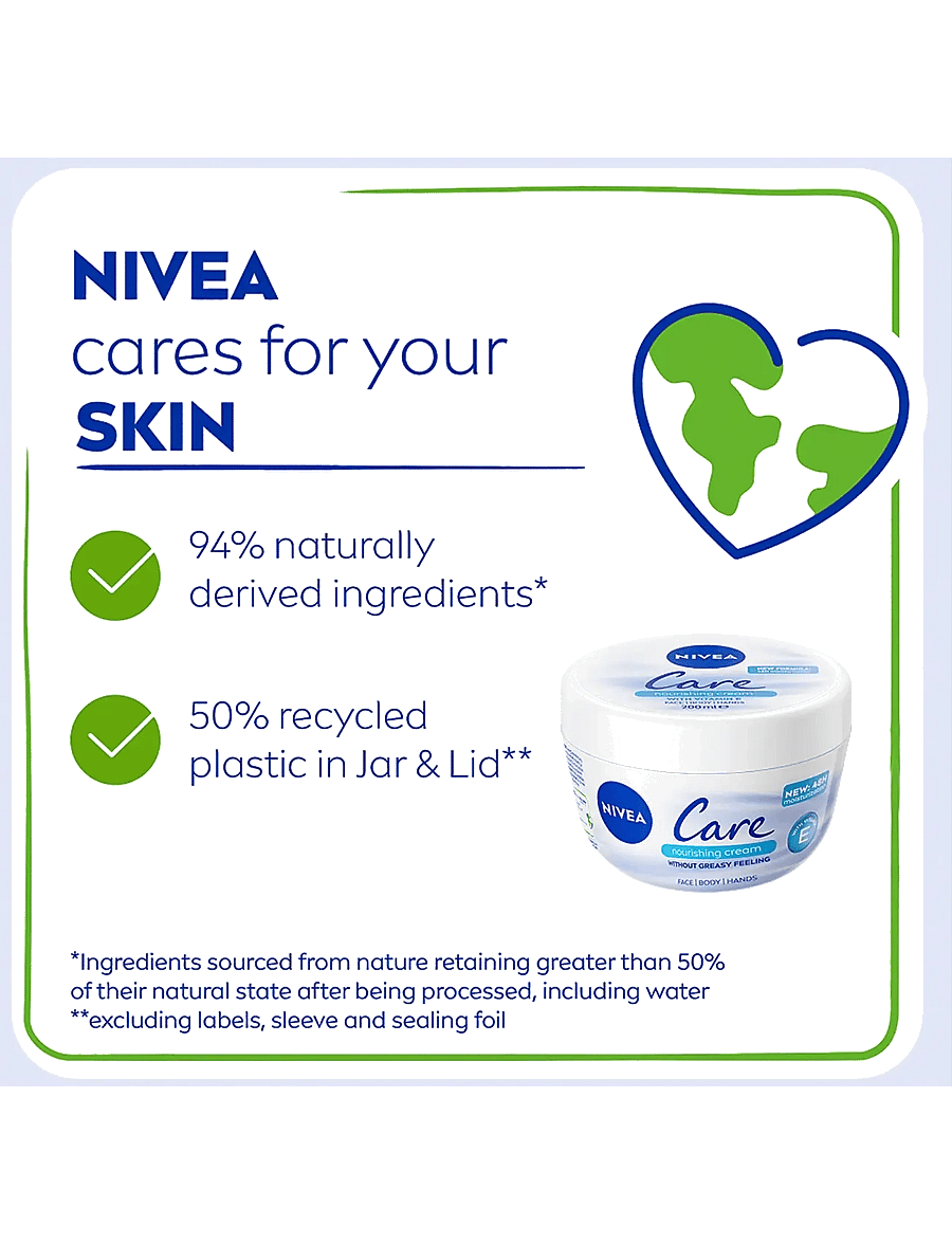 Nivea - NIVEA Care Nourishing Cream - clear - 5