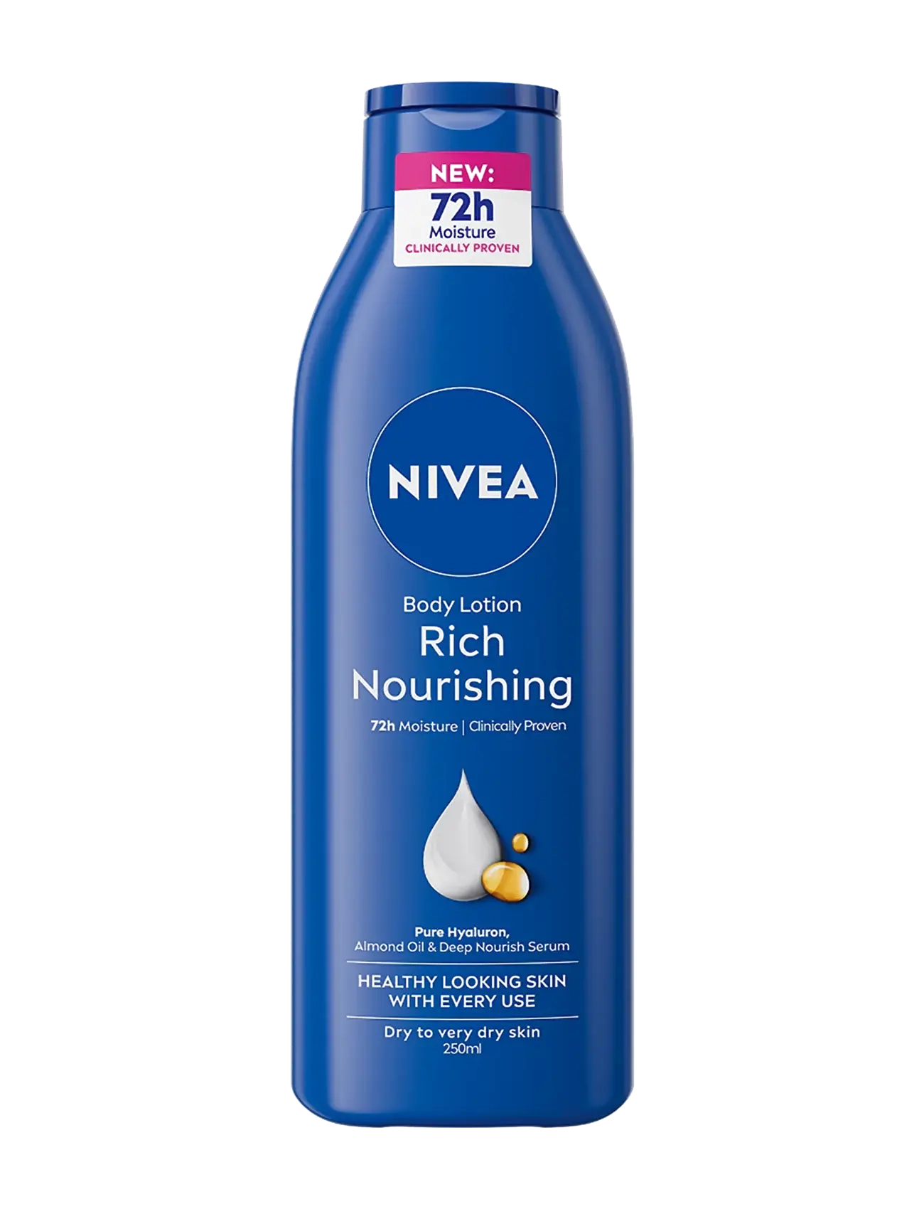 Nivea Rich Nourishing Body Lotion, 250 ml, Nude, Kropspleje > Cremer & Lotions & Bodybutter, Dame