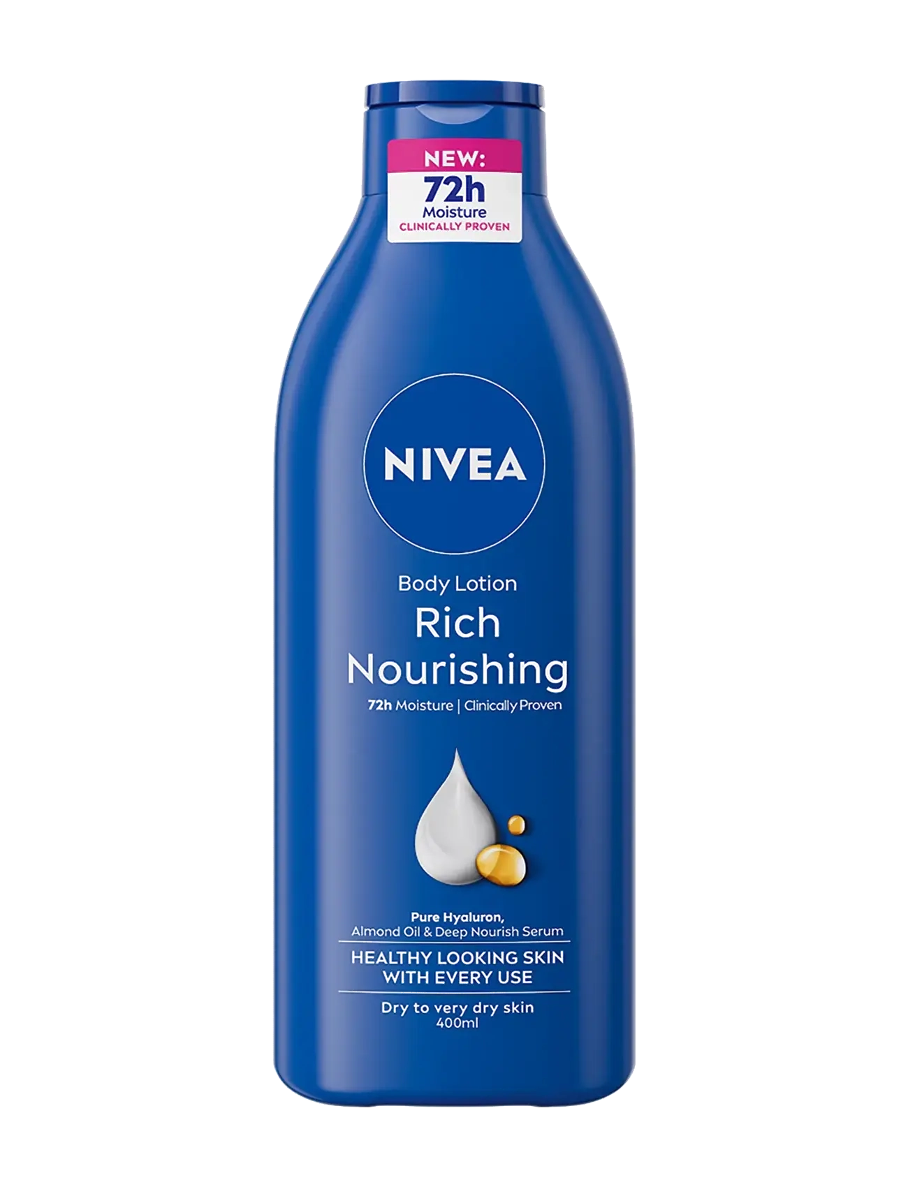 Nivea Rich Nourishing Body Lotion, 400 ml, Nude, Kropspleje > Cremer & Lotions & Bodybutter, Dame