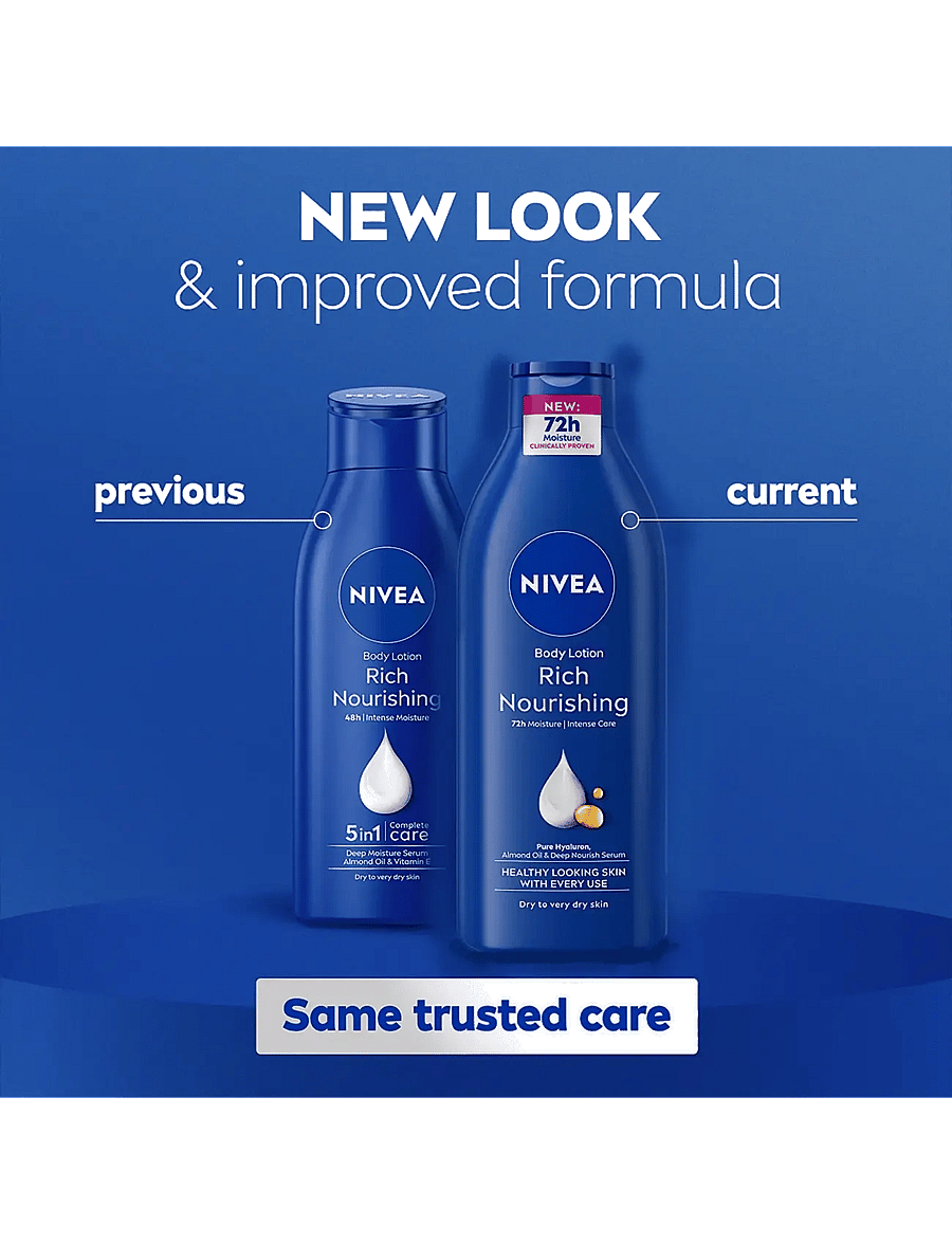 Nivea - Rich Nourishing Body Lotion - kreemid - clear - 5