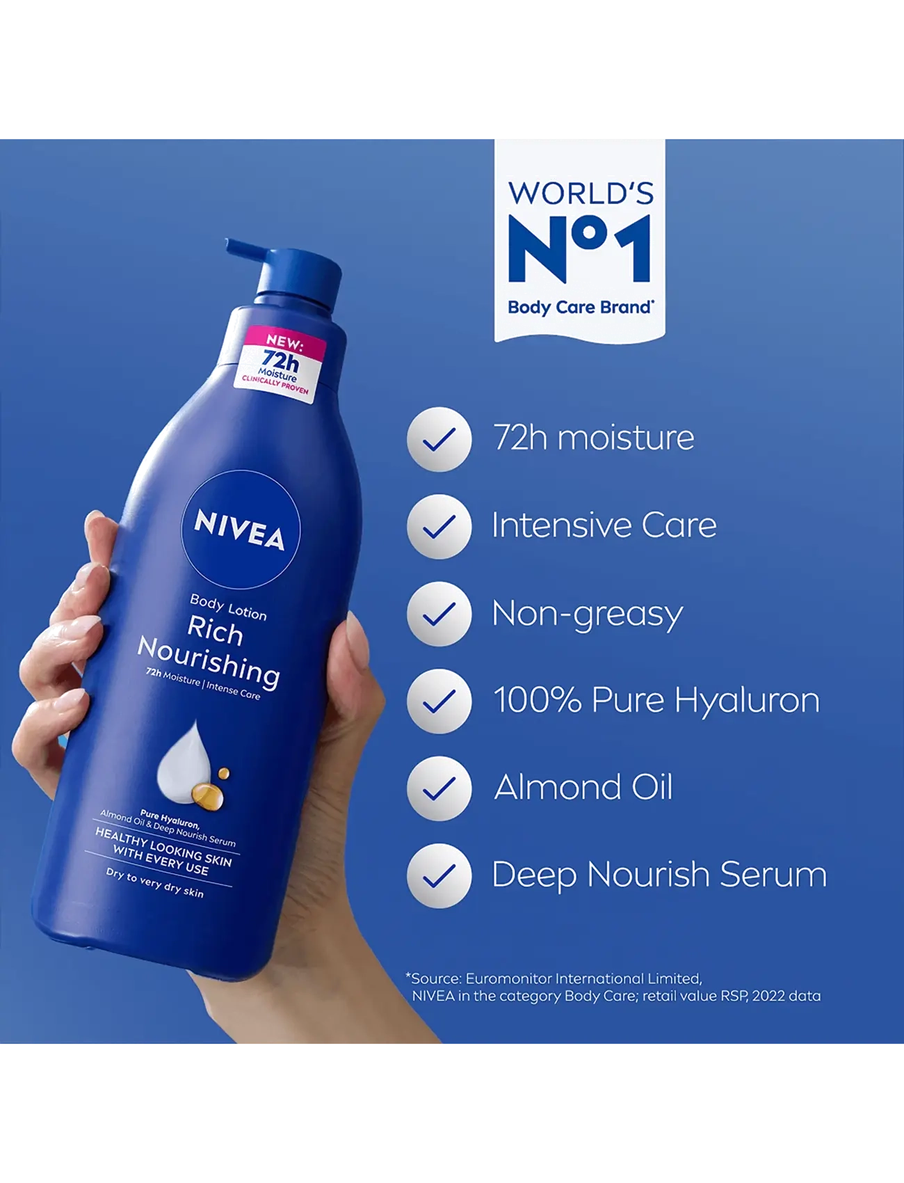 Nivea - Rich Nourishing Pump Body Lotion - clear - 2