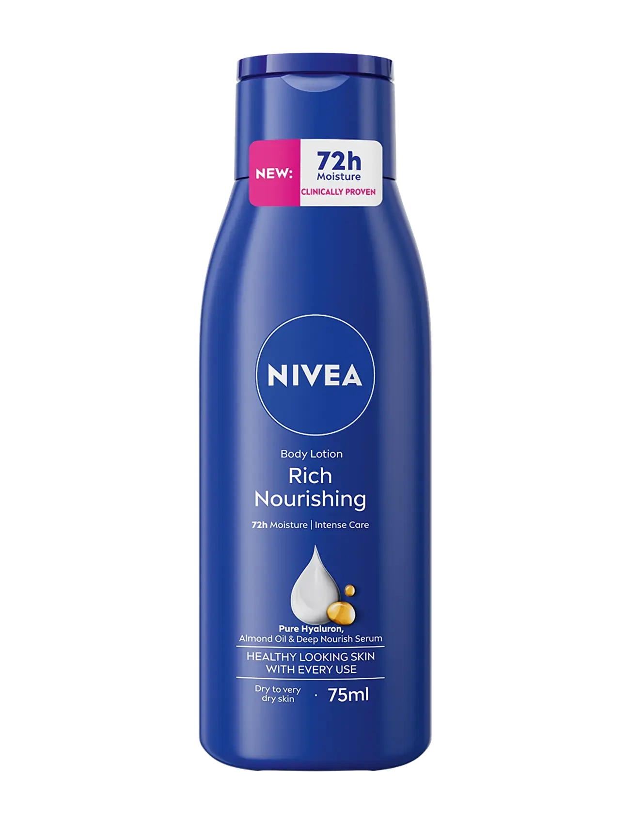 Nivea Rich Nourishing Body Lotion, 75 ml, Nude, Kropspleje > Cremer & Lotions & Bodybutter, Dame