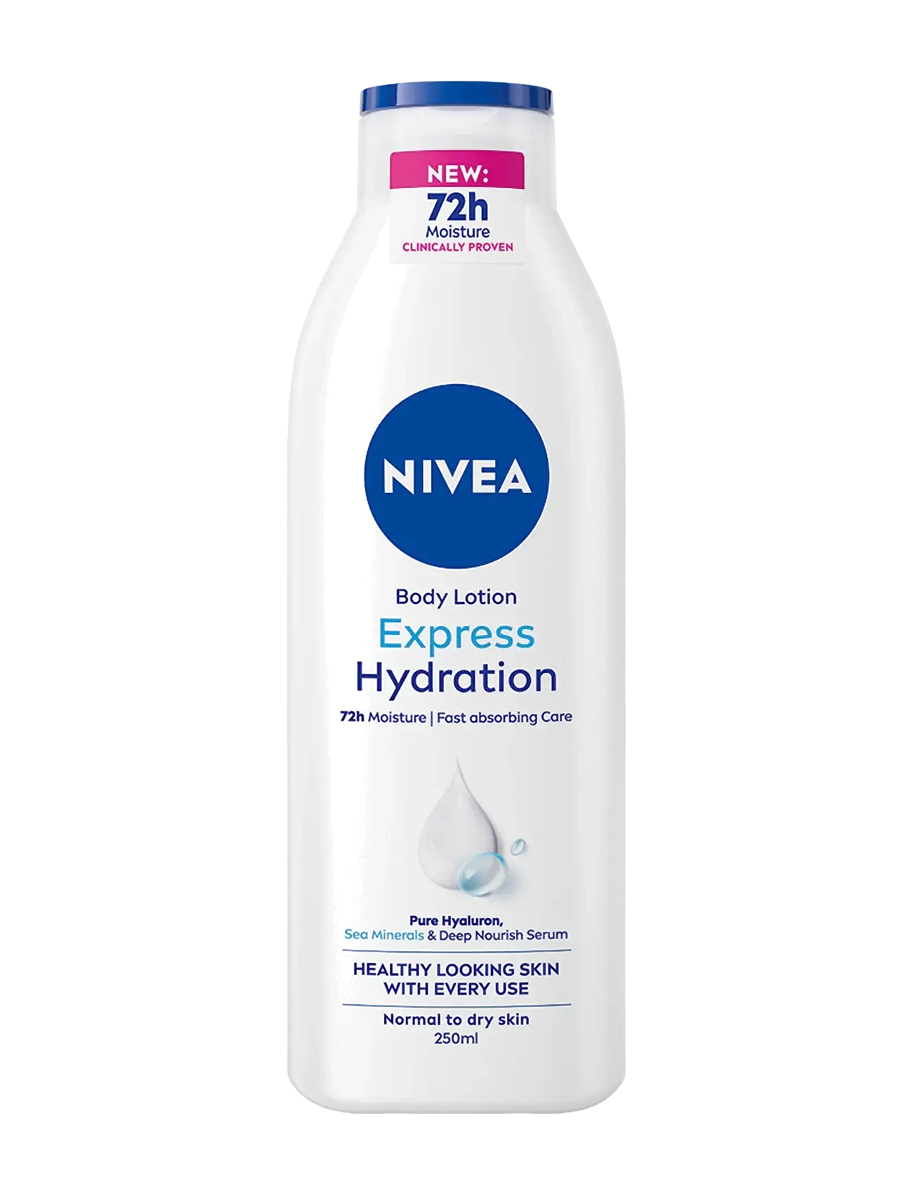 Nivea Express Hydration Body Lotion, 250 ml, Nude, Kropspleje > Cremer & Lotions & Bodybutter, Dame