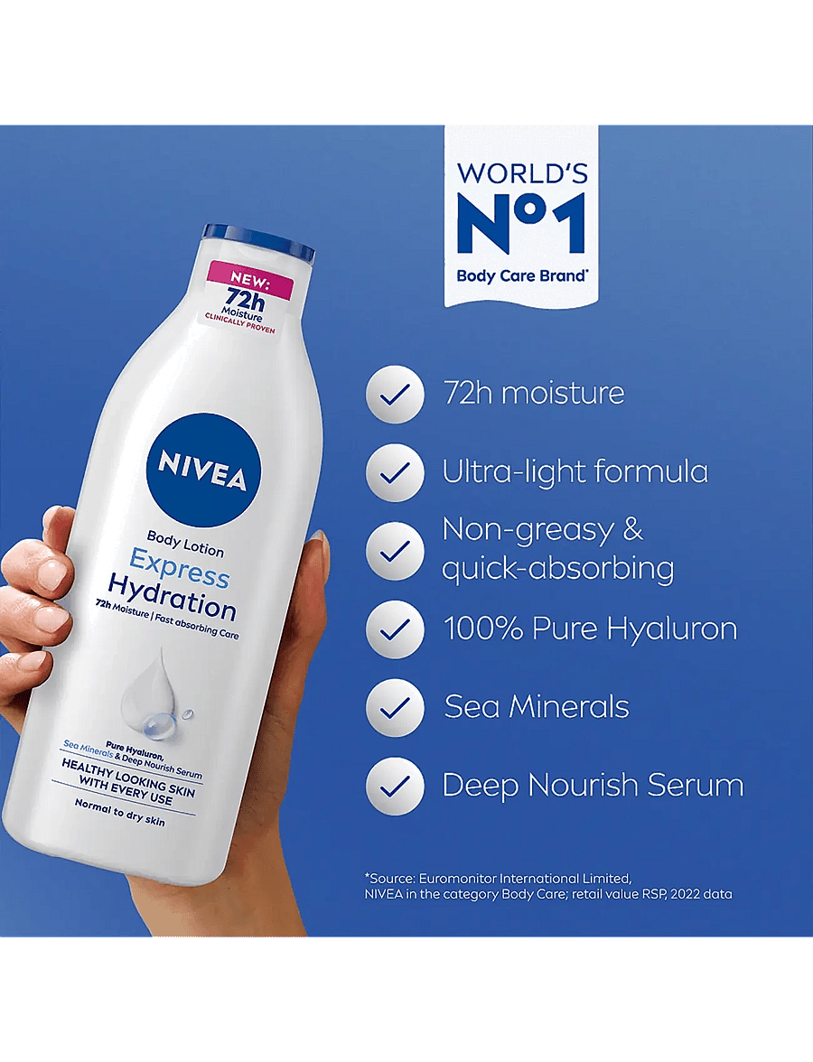 Nivea - Express Hydration Body Lotion - clear - 1