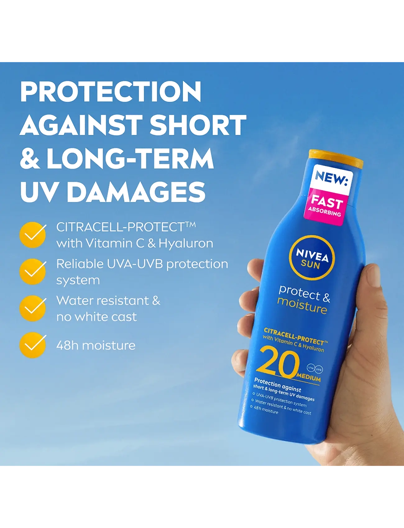 Protect & Moisture Sun Lotion SPF20 3