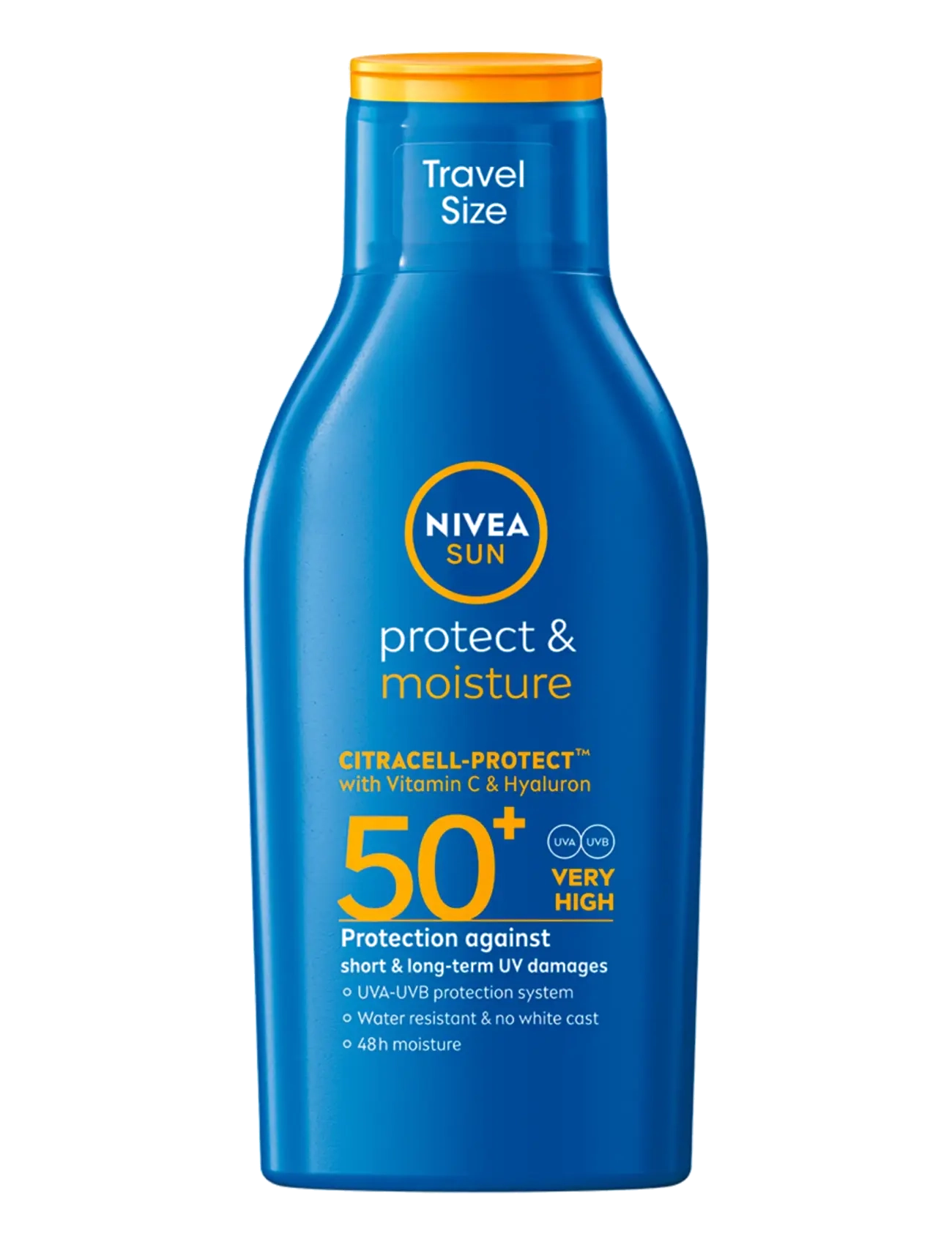 Nivea Protect & Moisture Sun Lotion Spf 50+, Body, Nude, Str: 100 ML