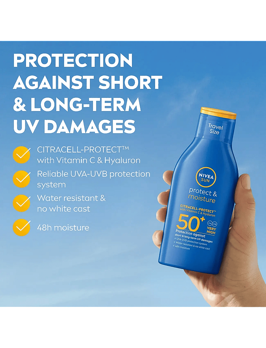 Nivea - Protect & Moisture Sun Lotion SPF 50+ - clear - 1