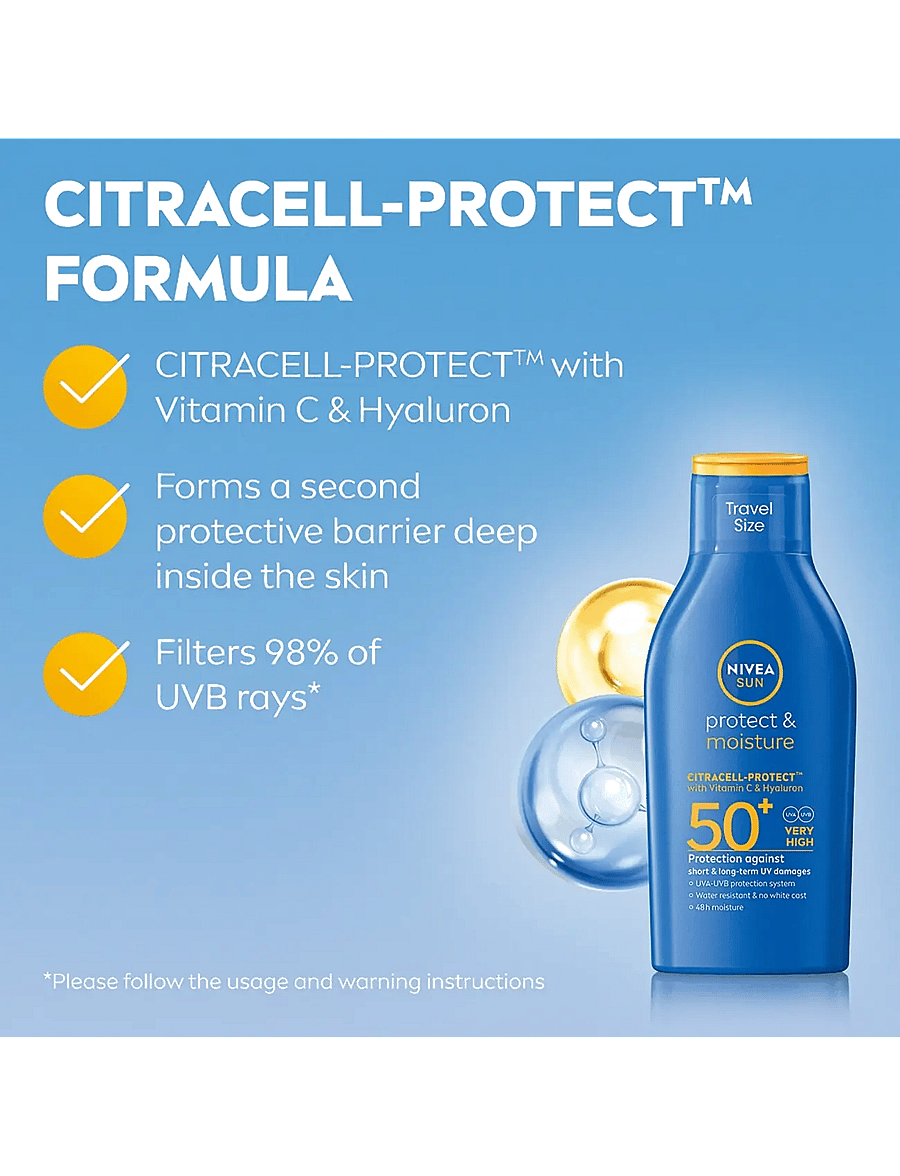 Nivea - Protect & Moisture Sun Lotion SPF 50+ - clear - 2
