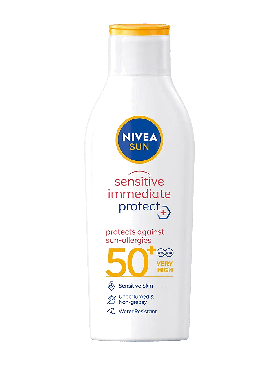 Nivea - Sensitive Immediate Protect Lotion SPF 50+ - clear - 0