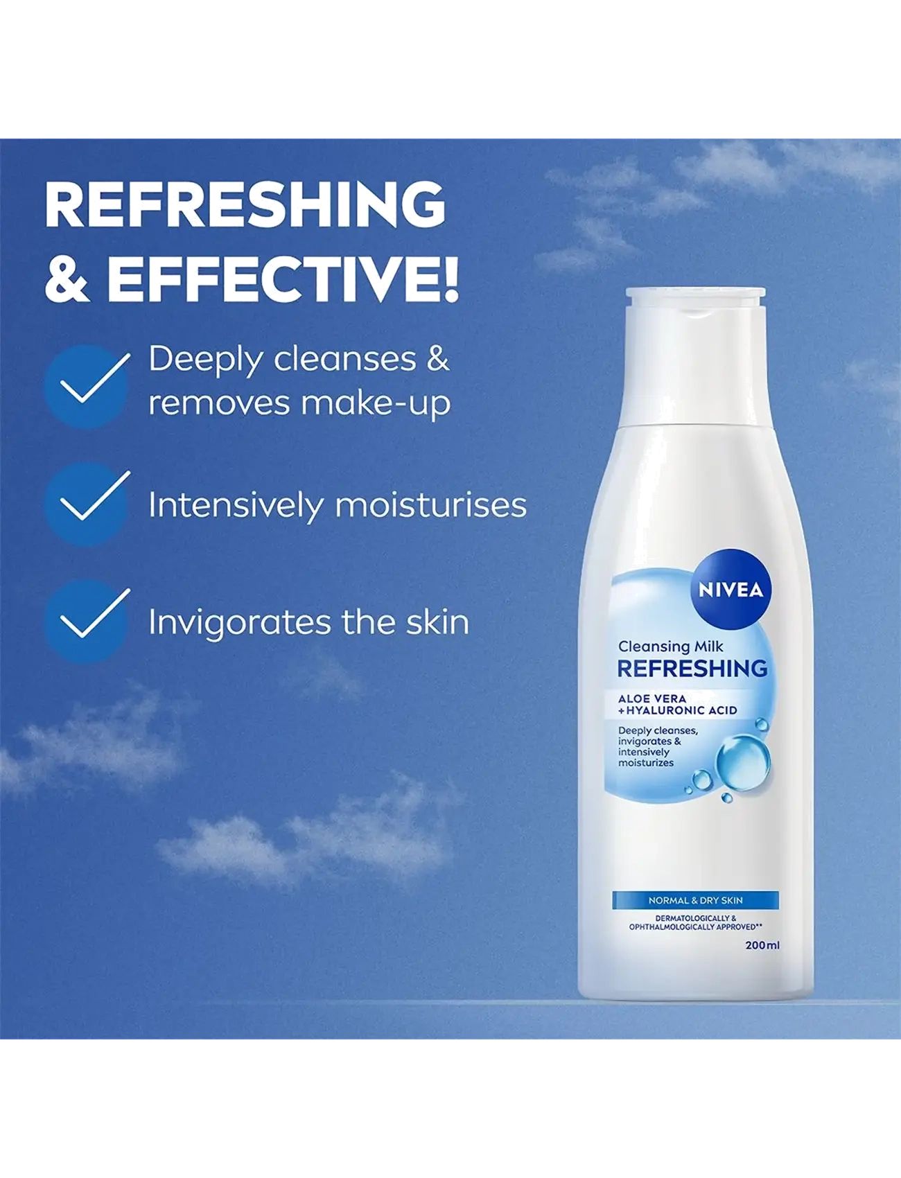 Nivea - Cleansing Milk Refreshing - clear - 1