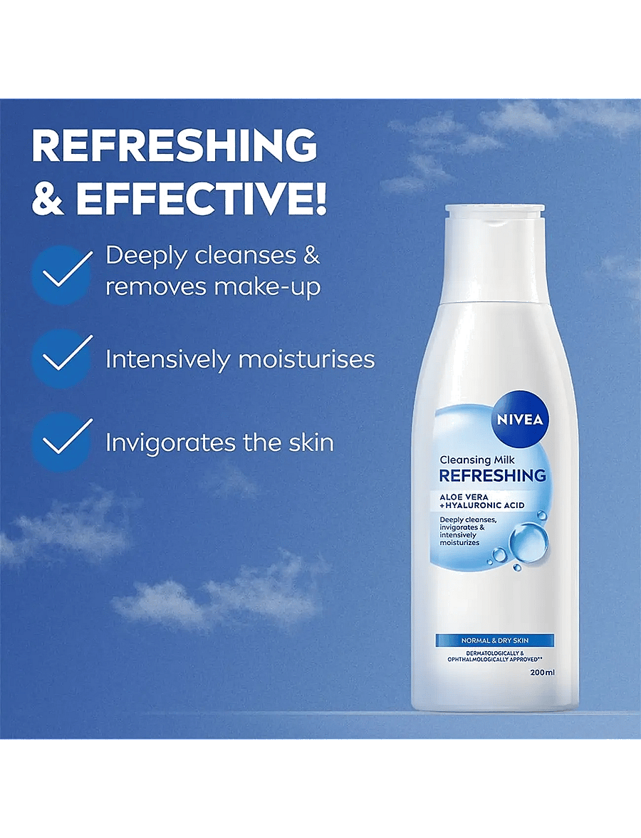 Nivea - Cleansing Milk Refreshing - clear - 1