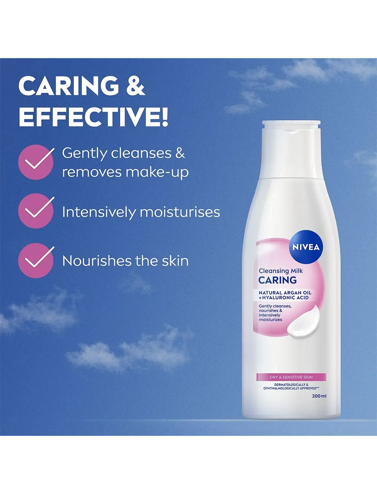 Nivea - Cleansing Milk Caring - clear - 1