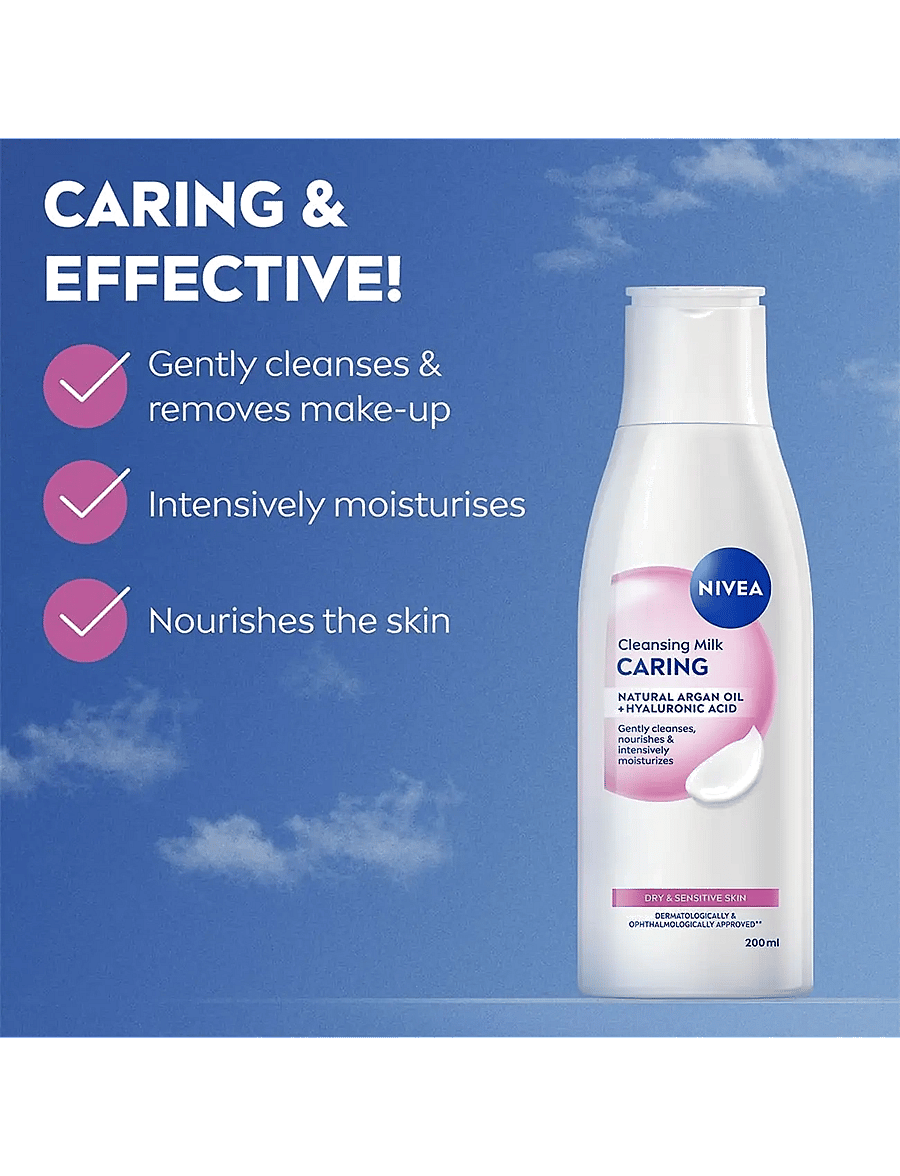 Nivea - Cleansing Milk Caring - clear - 1