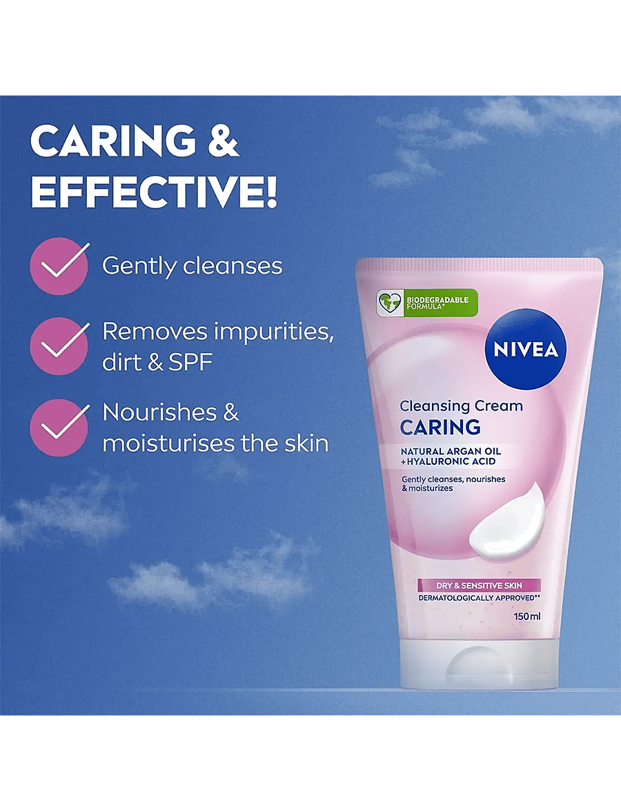 Nivea - Caring Cleansing Cream - clear - 1