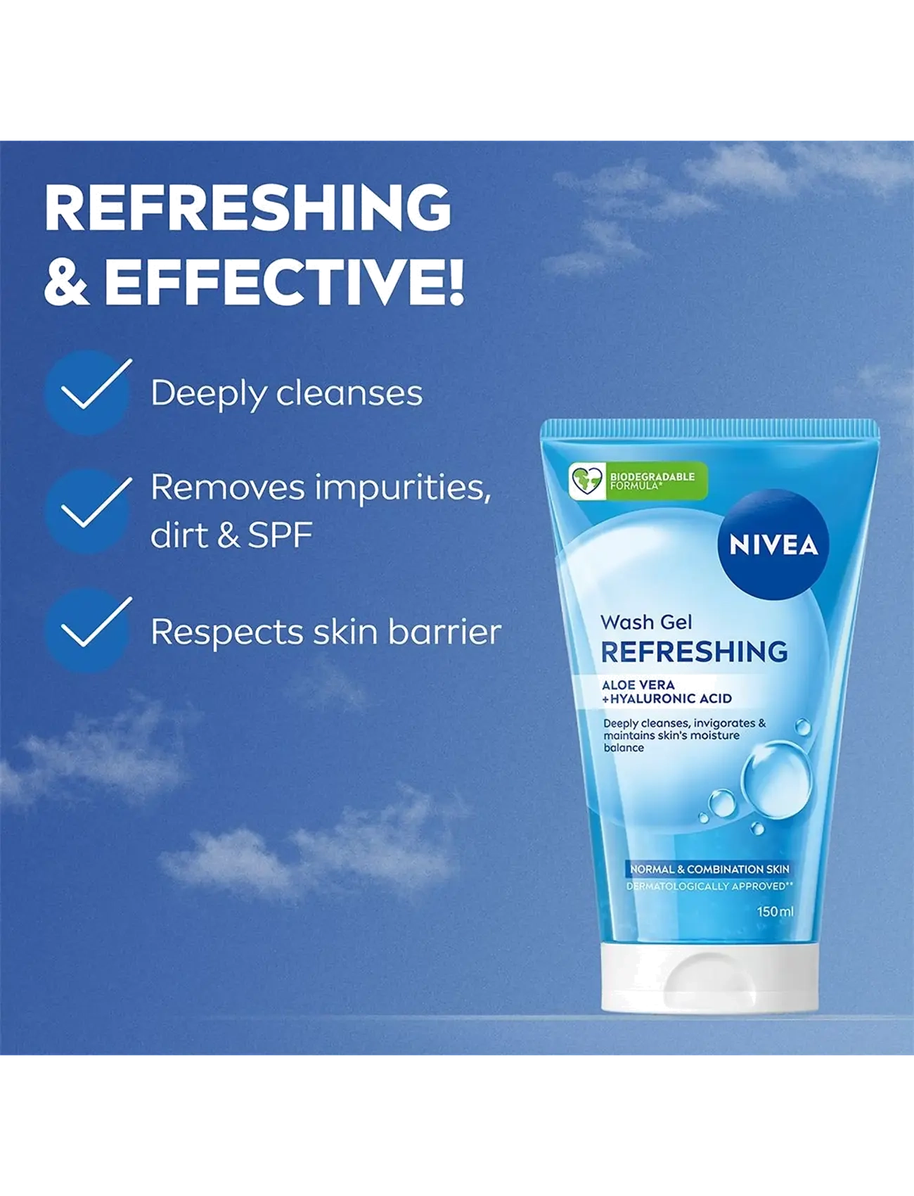 Nivea - Refreshing Wash Gel - clear - 1