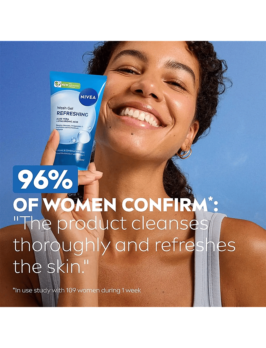 Nivea - Refreshing Wash Gel - clear - 4