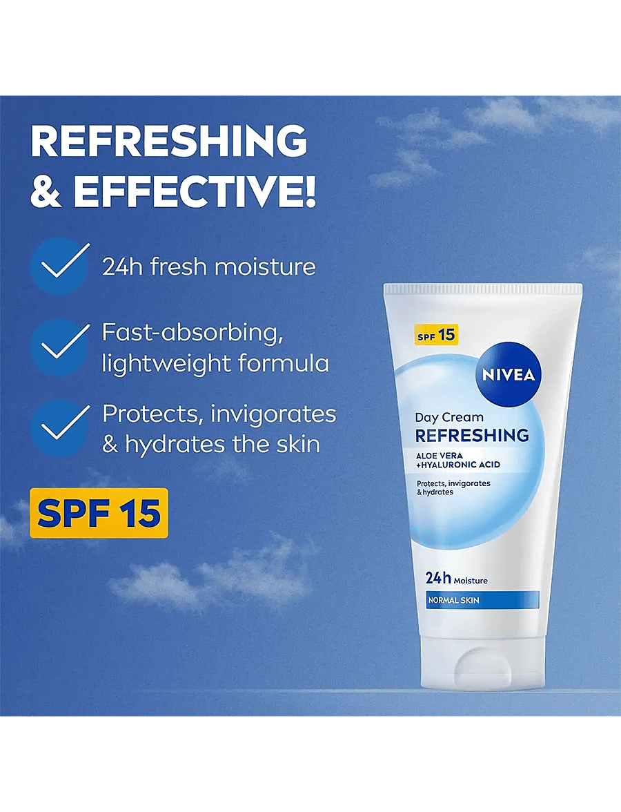 Nivea - Refreshing Day Cream - clear - 1
