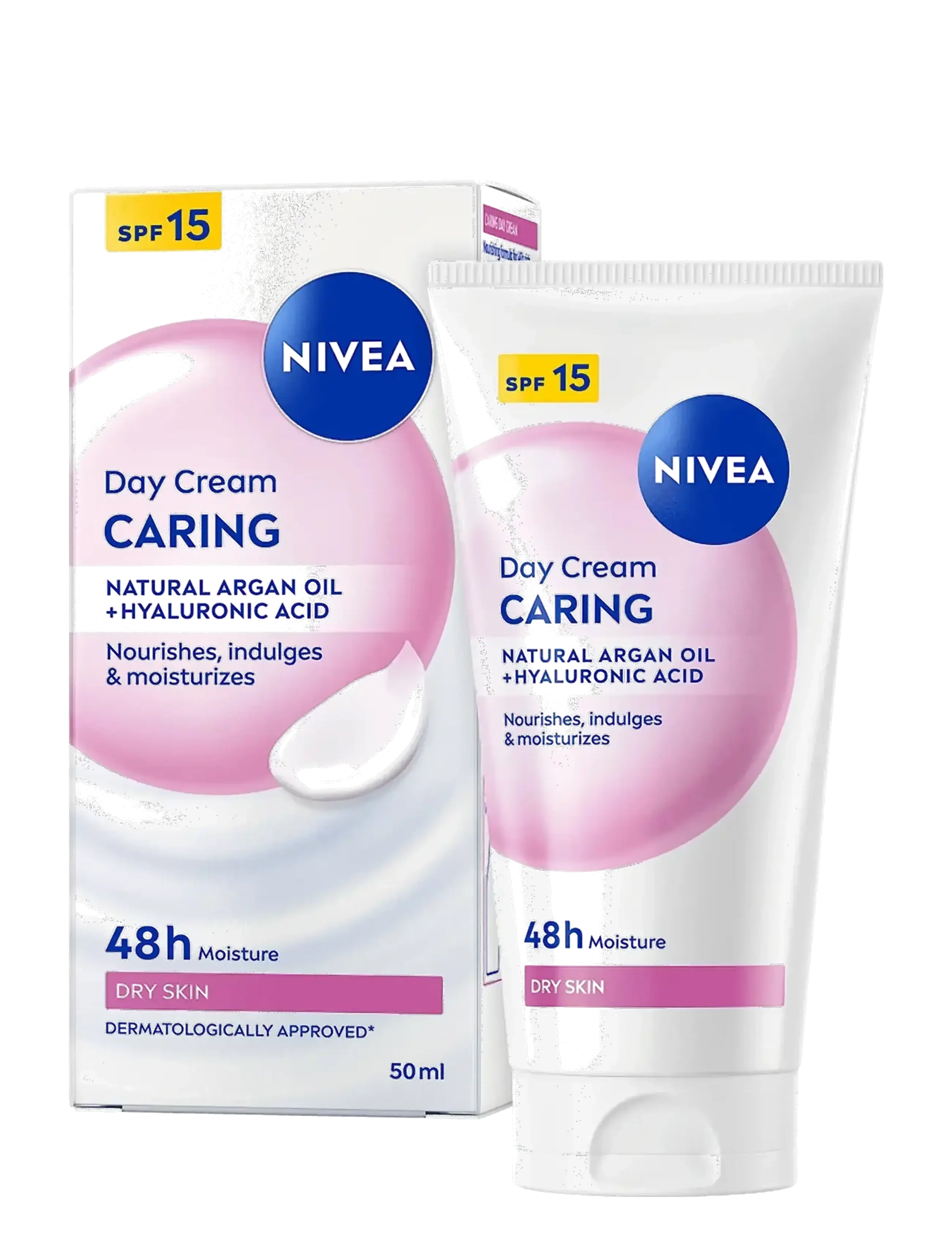 Nivea Caring Day Cream, Day Cremes, Nude, Str: 50 ML