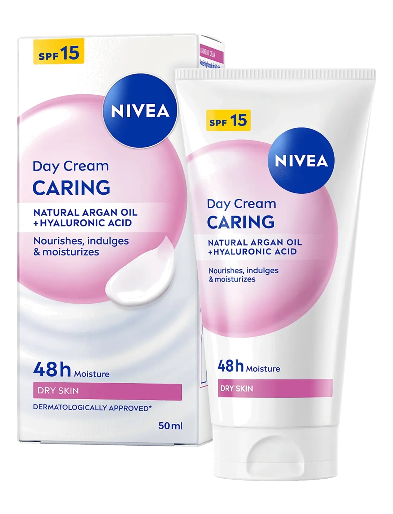 Nivea - Caring Day Cream - clear - 1