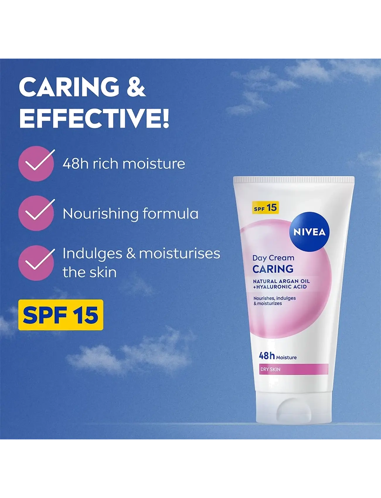 Nivea - Caring Day Cream - clear - 2