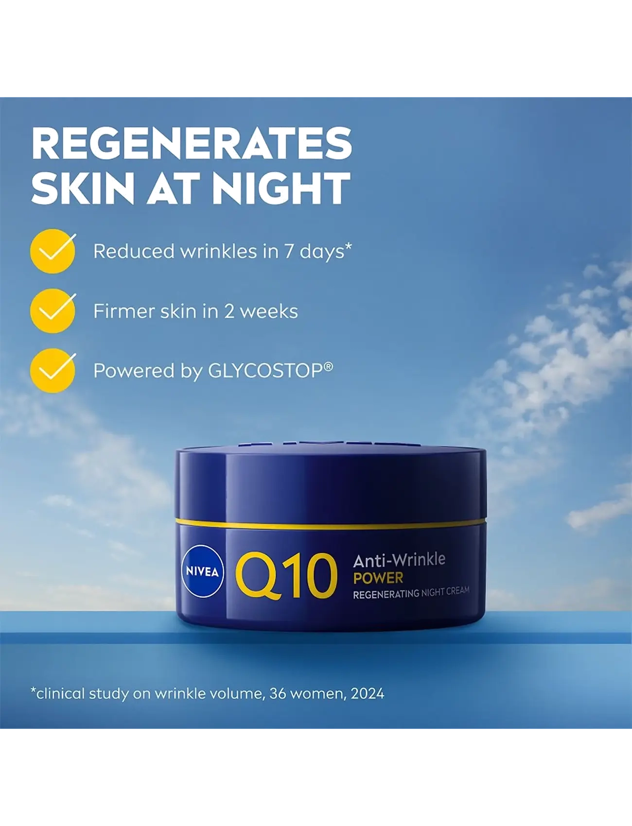 Nivea - Q10 Anti-Wrinkle Power Regenerating Night Cream - clear - 1