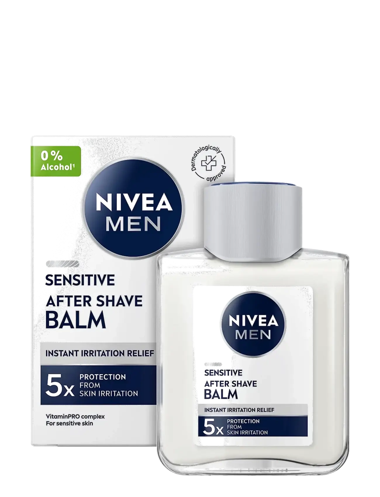 Nivea Sensitive After Shave Balm, 100 ml, Nude, Barberingsprodukter > After Shave, Herre