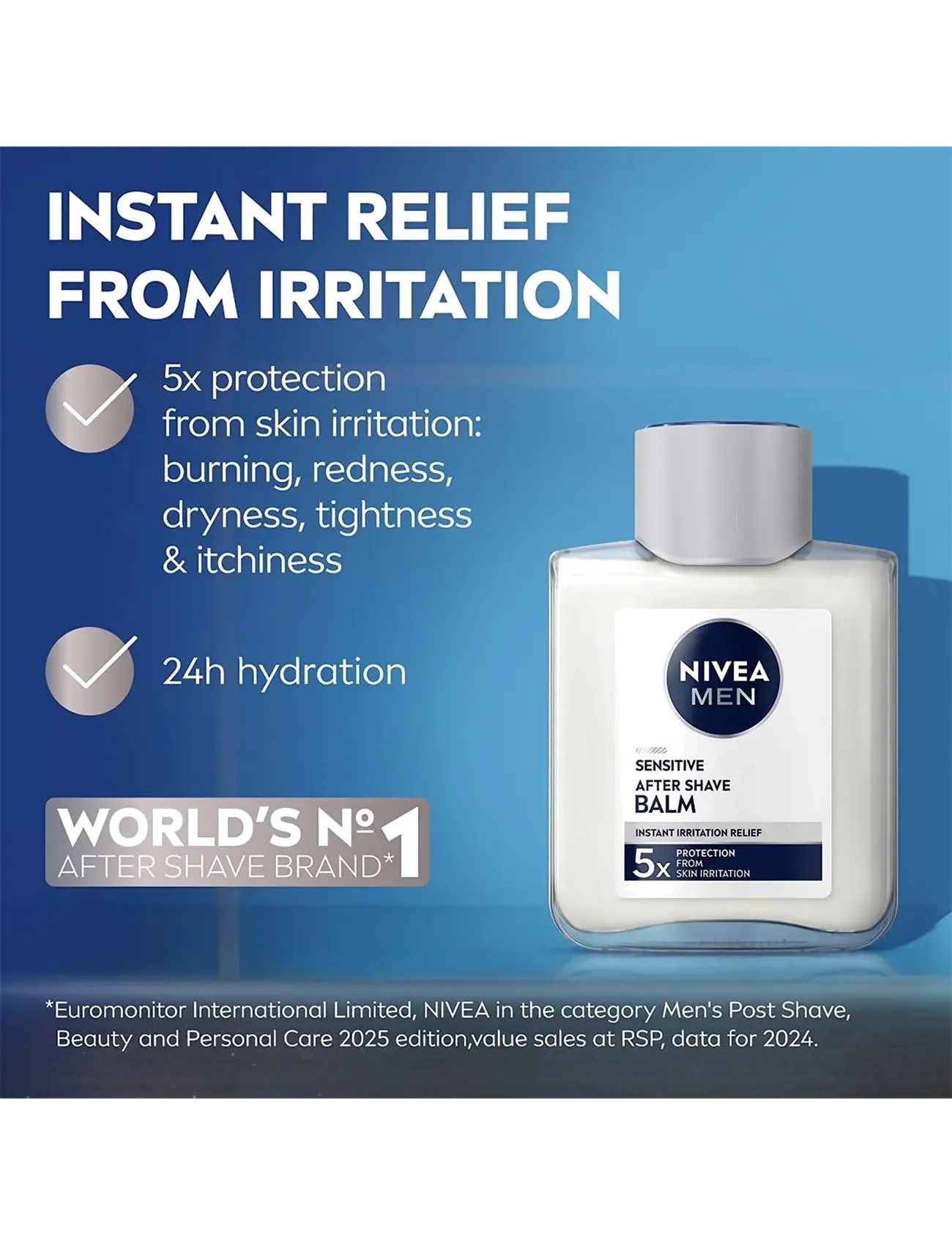 Nivea - Sensitive After Shave Balm - after shave - clear - 1