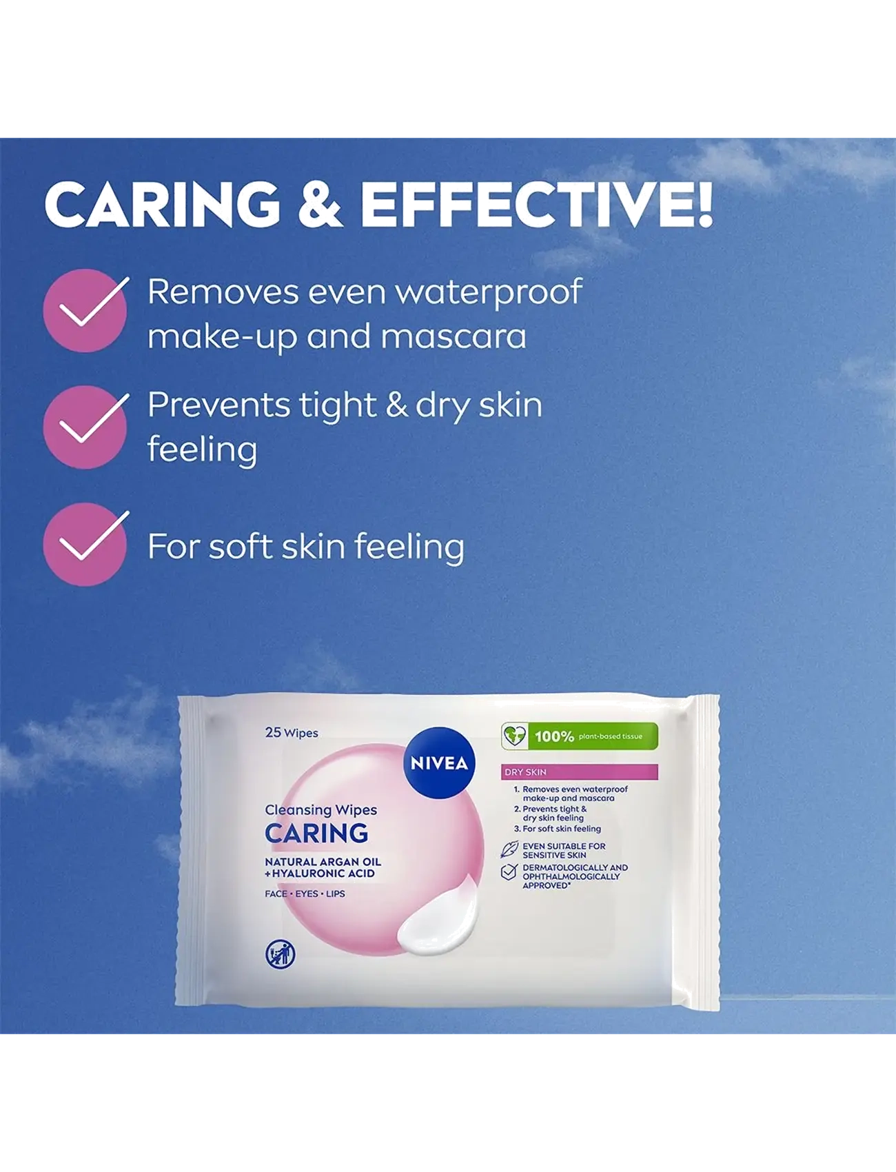 Nivea - Caring Cleansing Wipes - clear - 1