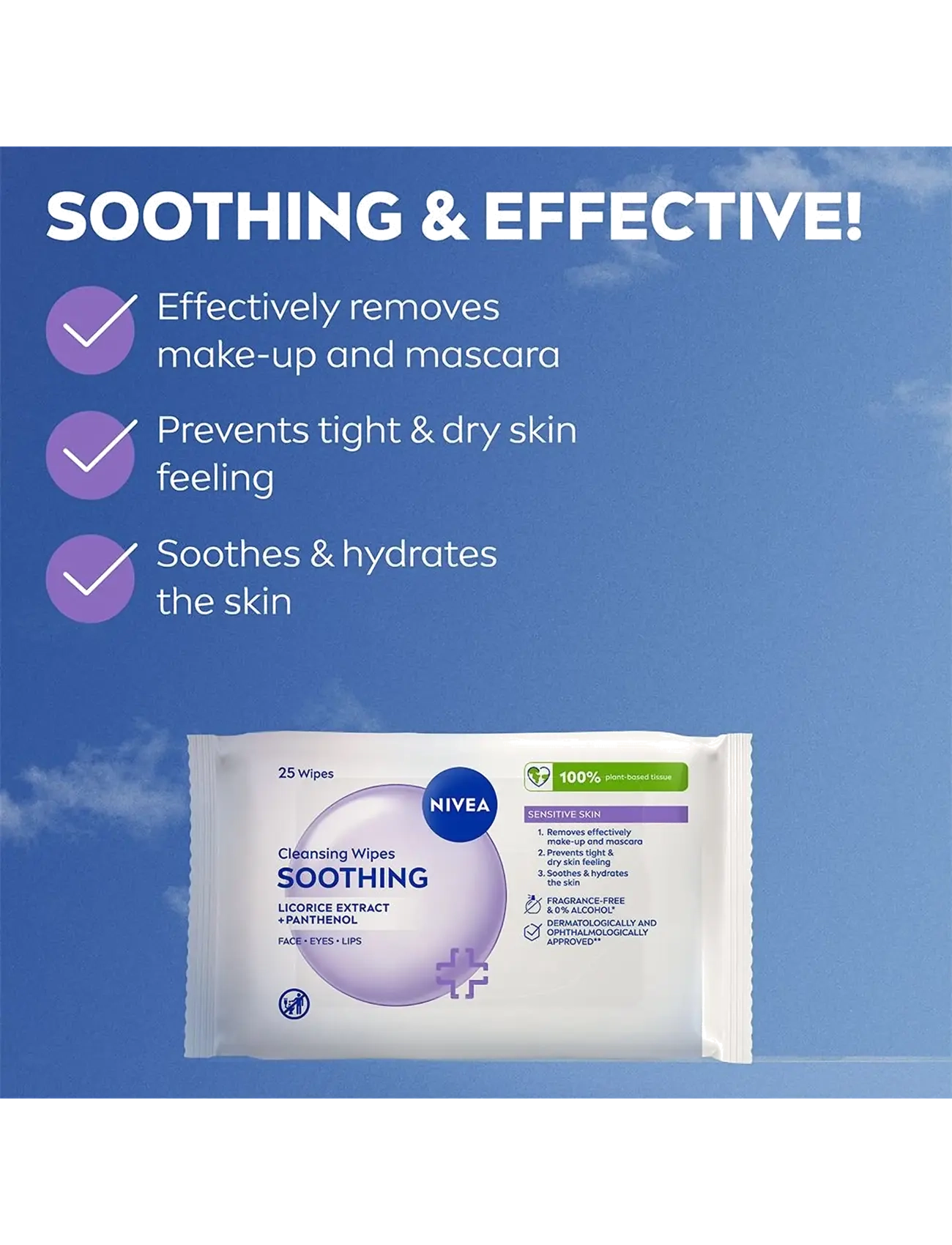 Nivea - Soothing Cleansing Wipes - clear - 1