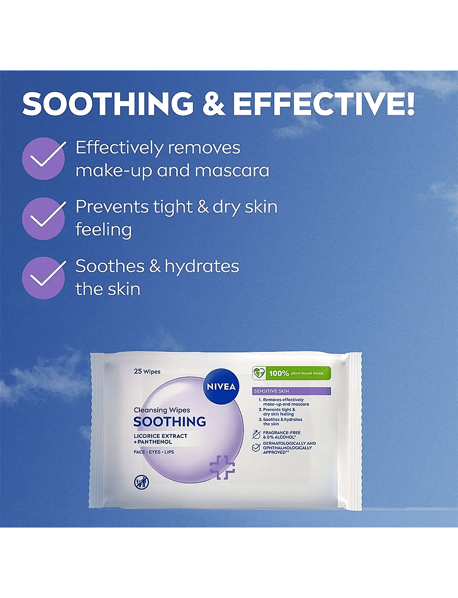 Nivea - Soothing Cleansing Wipes - clear - 1