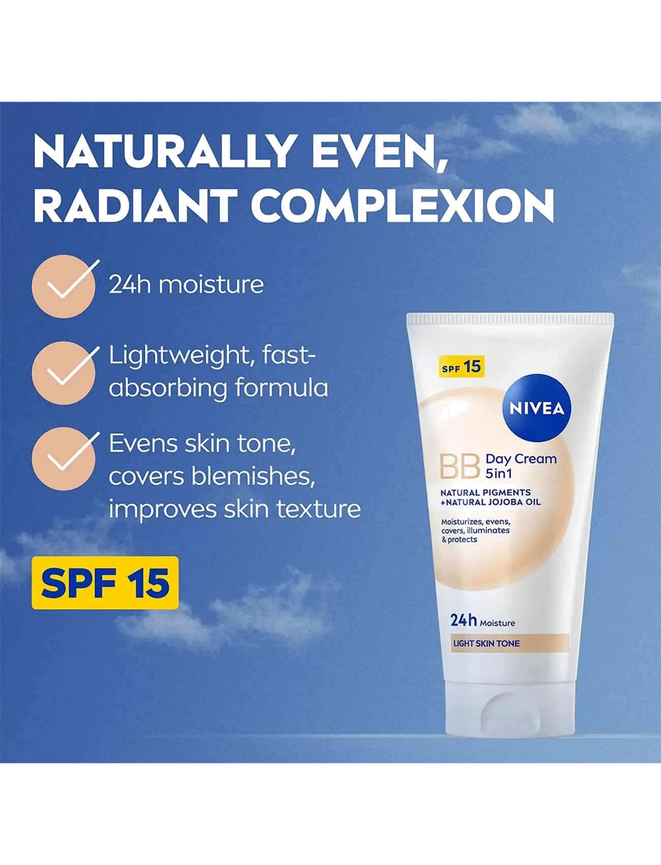 Nivea - BB Tinted Moisturiser SPF 15 Light - clear - 1