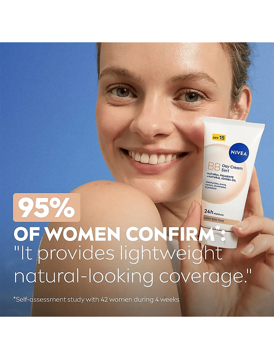 Nivea - BB Tinted Moisturiser SPF 15 Light - clear - 4