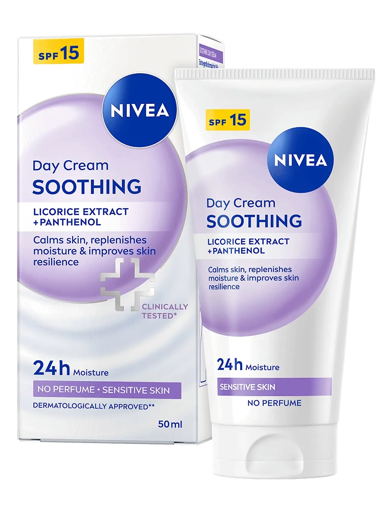Nivea Soothing Day Cream, Day Cremes, Nude, Str: 50 ML