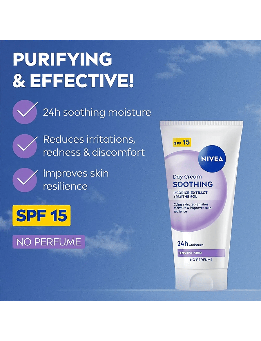 Nivea - Soothing Day Cream - clear - 1