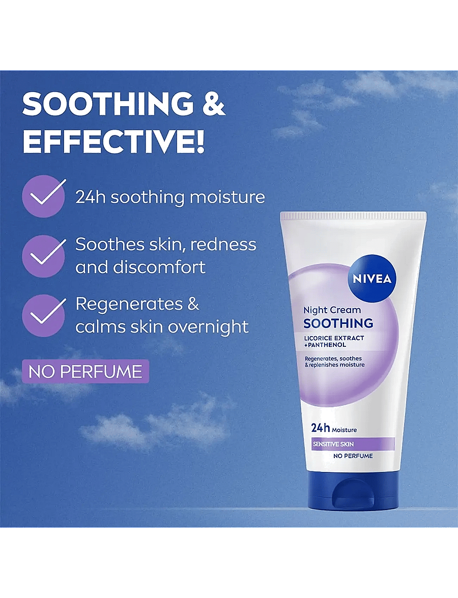 Nivea - Soothing Night Cream - clear - 1