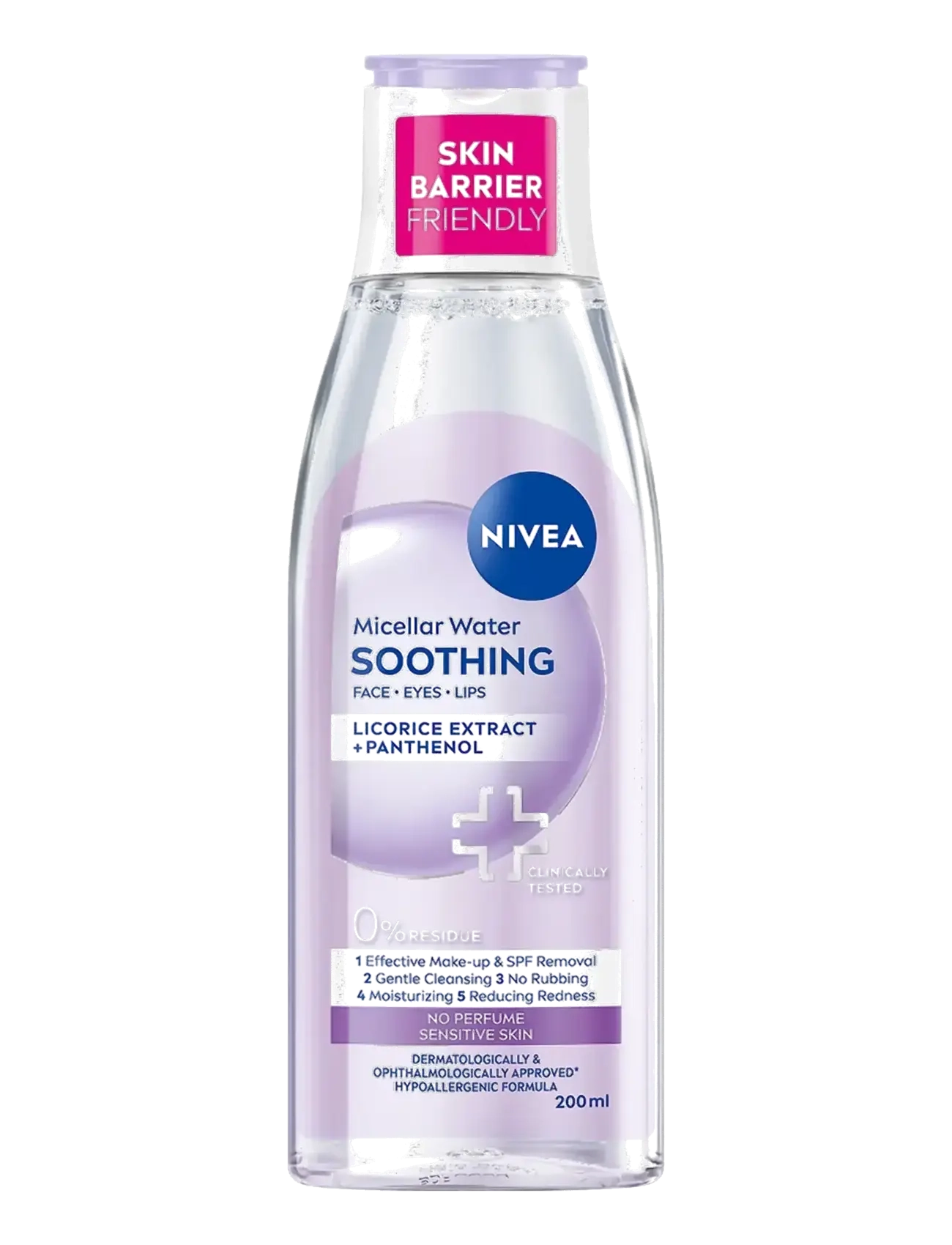 Nivea Soothing Micellar Water, 200 ml, Nude, Toners > Micellar Water, Dame