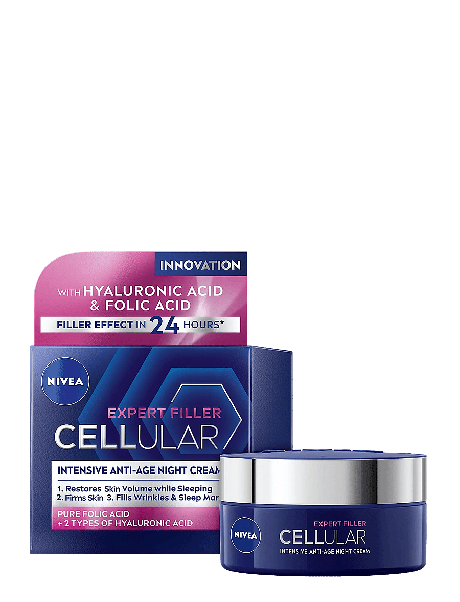 Nivea - Cellular Expert Filler Night Cream - Öökreem - clear - 0