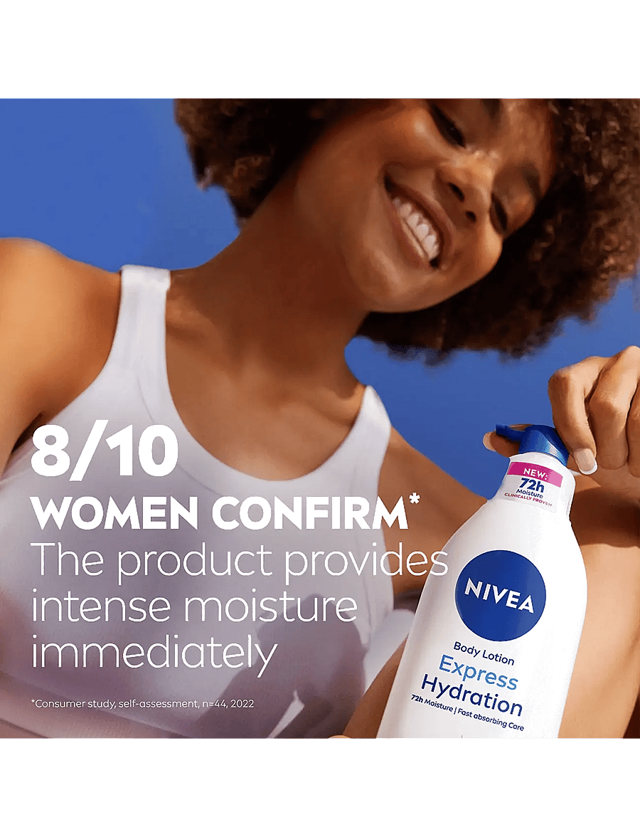 Nivea - Express Hydration Pump Body Lotion - clear - 5