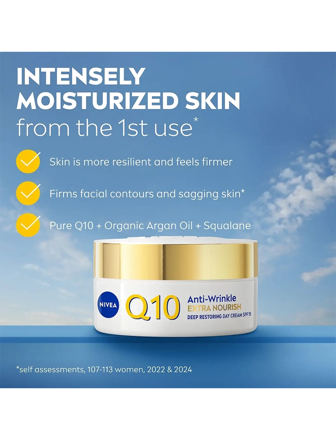 Nivea - Q10 Anti-Wrinkle Extra Nourish Day Cream - clear - 1