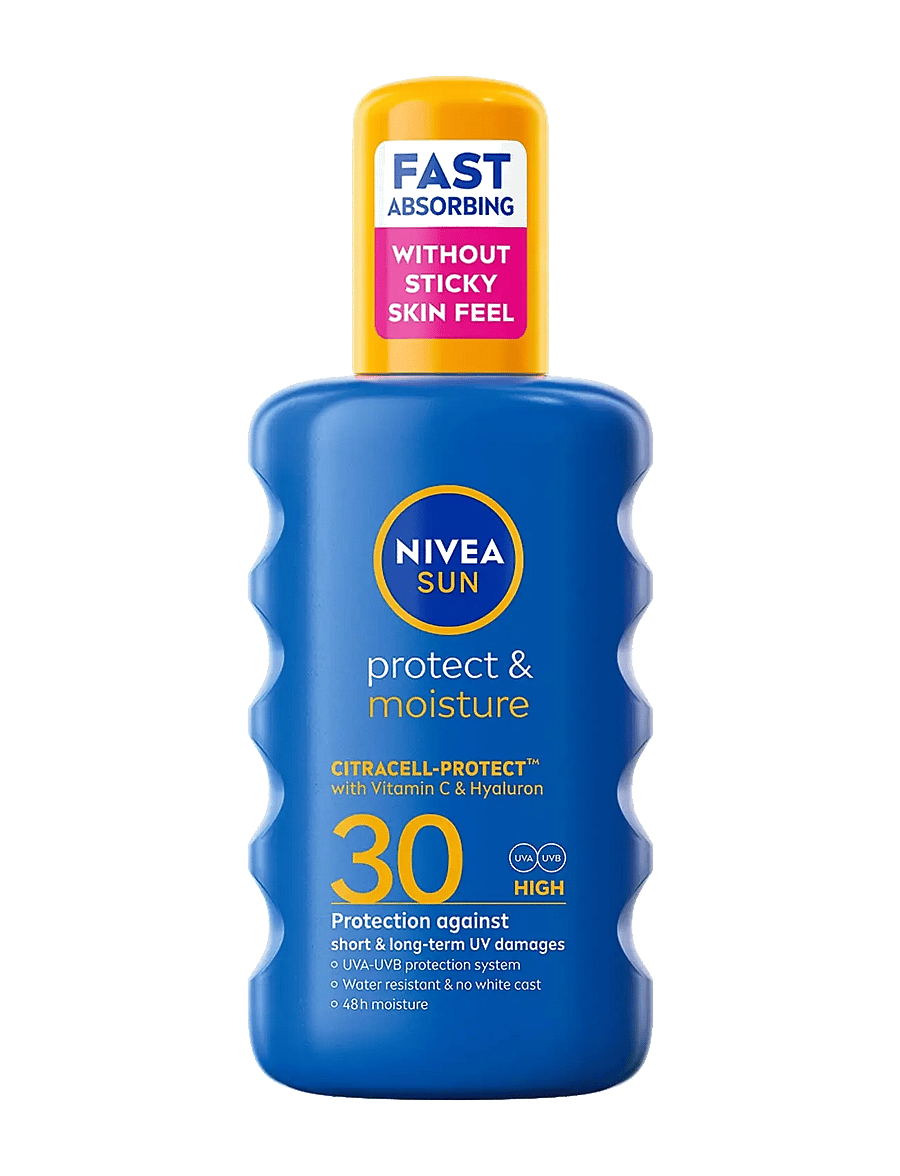 Nivea - Protect & Moisture Sun Spray SPF 30 - clear - 0